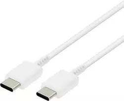 SAMSUNG EP-DA705BWEGWW data transfer and charging cable | USB-C to USB-C | 25W | 1m | white (OEM)