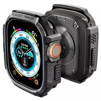 Spigen Rugged Armor smartwatch case for Apple Watch Ultra 1/2 (49 mm) | matte black