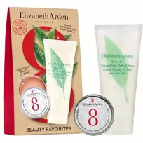 Elizabeth Arden Set : Eight Hour Cream Lip Tin, Protecting, Lip Balm, 13 ml + Green Tea - Honey Drops, Hydrating, Body Cream, 100 ml