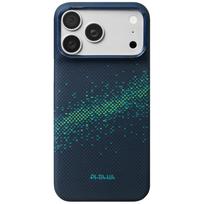 PITAKA Edge Milky Way Galaxy 2.0 MagSafe Case for iPhone 18 Pro Max / 17 Pro Max Nearfield Blue