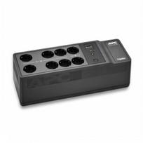 APC BACK-UPS, 500VA/300W FLOOR/WALL MOUNT, 230V, 8X CEE 7/3 SCHUKO OUTLETS, USB TYPE A PORT
