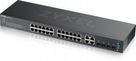 ZYXEL GS2220-28, EU REGION, 24-PORT GBE L2 SWITCH WITH GBE UPLINK (1 YEAR NCC PRO PACK LICENSE BUNDLED) (5Y WARRANTY)