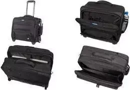 LIGHTPAK Laptop-Trolley RPET sintetinis pluoštas juoda (46215)