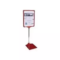 Stovas dokumentams Franken PSM A3 01 metalinis pagrindas A3 formatui, raudonas
