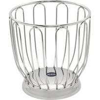 Citrusinių vaisių krepšelis Alessi 370, nerūdijantysis plienas, 22 cm, sidabrinis