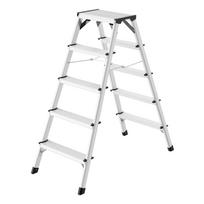 Dvipusės kopėčios Hailo D60 StandardLine 2x5 pakopos