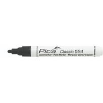 Pica Classic pramoninis dažų žymeklis, apvalus antgalis 2-4 mm, juodas