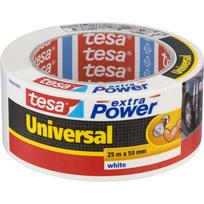 Tesa extra Power audinio lipnioji juosta 25 m x 50 mm, balta (56388)