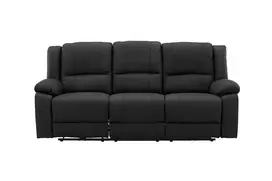 „Singapore Recliner“ 3-vietė sofa – / Juoda – pakeičia modelį 16801-100