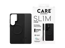 „CARE by PanzerGlass SL1M“ dėklas, juodos spalvos, skirtas naujajam „Samsung Galaxy S26 Ultra“ | „PanzerGlass“