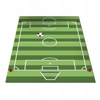 Sportiniai kilimėliai vaikams žaisti, jogos kilimėlis prie lovos, sportinis takelis 50 cm x 80 cm