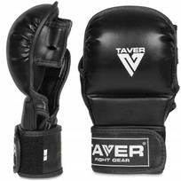Mma treniruočių pirštinės Taver T-2011, juodos, Xl