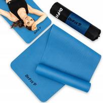 Drfit Tpe treniruočių kilimėlio rinkinys su dėklu joga fitnesui pilates, patvarus
