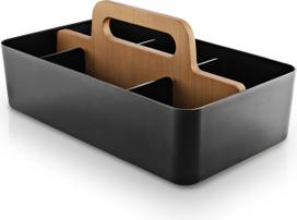 Eva Trio Dėžė daiktams laikyti Nordic Kitchen 30,5 x 17,5 cm, juoda