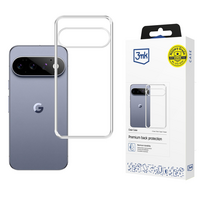 Dėklas 3mk Clear Case telefonui Google Pixel 11 / 11 Pro, skaidrus