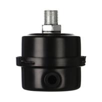 Oro filtras kompresoriui DA477 3/8" 16 mm, metalinis, juodas