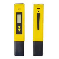 Elektroninis vandens pH matuoklis su ATC funkcija ir LCD ekranu, geltonas