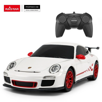 Nuotoliniu būdu valdomas automobilis Rastar Porsche 911 GT3 RS 1:24, baltas