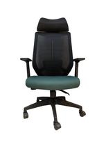 Darbo kėdė Domoletti DR-OC-0419, 52 x 56 x 111 - 112 cm, juoda sp./žalia sp.