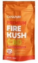 CanaPuff CBD kanapių žiedai „Fire Kush“ – CBD 13 %, 1–10 g