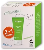 Weleda Skin Food lengvai drėkinantis ir maitinantis kremas dovanų rinkinys 3 x 75 ml