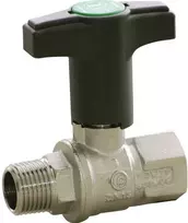 Pettinaroli rutulinis ventilis su T formos įvore/nipeliu 52/1 TEU 1/2"