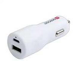 SKROSS USB A+C nabíjecí autoadaptér Dual Car Charger, 20W PD
