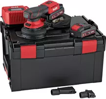 Flex Tools Ekscentrinis šlifuoklis „Flex ORE 2-125 18-EC“ – 2,5 Ah komplektas