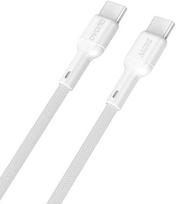 Dudao L9C Max 240W PD USB-C – USB-C laidas 1.2m – Baltas