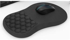 Ergonomiškas pelės kilimėlis su riešo atrama DELTACO / MA-0100 / 1903248