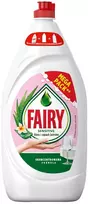 Dishwashing liquid Fairy Aloe and Rožinė Jasmine. 1.35 l