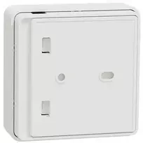 SCHNEIDER ELECTRIC temperatūros/drėgmės jutiklis Wiser, maitinamas baterija, baltas