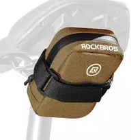Kelioninis Dviračio balno krepšys rudas 0.35l Rockbros