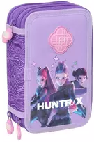 Safta Kpop Demon Hunters Battle triple pencil case 37pcs