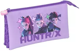 Safta Kpop Demon Hunters Battle triple pencil case