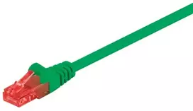 Goobay CAT 6 tinklo kabelis, U/UTP, žalias, 10 m, Cat6, U/UTP (UTP), RJ-45, RJ-45, Žalia