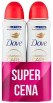 Dove Advanced Care Peach Duo – dezodorantų rinkinys 150 ml