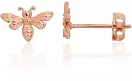 Diamond Sky Jewelry Auksiniai auskarai-vinukai „Bee“