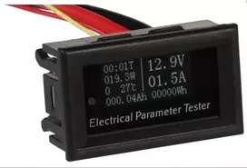 Joy It Voltmetras ir kitų parametrų indikatorius darbinė įtampa DC 5-60V