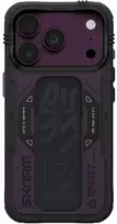 Dėklas Skinarma Phantom MagSafe + Grip Stand, skirtas iPhone 18 Pro / 17 Pro, bordo spalvos