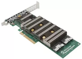 Adaptec „Microchip Technology SmartRAID 3258-16i/e“, SAS-4, nuoseklusis ATA, PCI Express x8, 0, 1, 5, 6, 10, 50, 60, 8000MB, DDR4, 3200 MHz