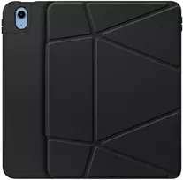 Dėklas knygutė skirtas iPad 11 - 2025 11", iPad 10 - 2022 10.9" - Juodas
