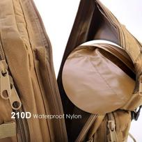 Shanna karinis kuprinė, taktinė kuprinė 35l armijos kuprinė molle assault pack taktinė kovinė kuprinė lauko žygiams, stovyklavimui, trekingui, žvejybai, medžioklei