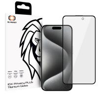 Tel Protect 10X Privacy Titanium grūdintas stiklas, skirtas Iphone 16 Pro/17