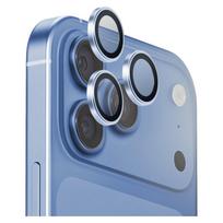 UNIQ Optix AluGuard (DX2) fotoaparato objektyvo apsauga, skirta iPhone 18 Pro / iPhone 18 Pro Max, mėlyna