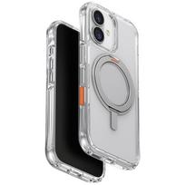 UNIQ Swivix dėklas, skirtas iPhone 17, 360° besisukantis stovas, skaidrus