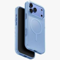 Dėklas UNIQ Clario, skirtas iPhone 18 Pro Max / 17 Pro Max, Magclick Charging, mėlynas