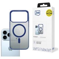Dėklas 3MK Frosty MagCase, skirtas Apple iPhone 17 Pro Max, mėlynas
