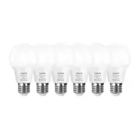 LEPRO 100089-WW-EU-6 LED lemputė, E27, A60, 8.5W (60W), 806 lm, 2700K (šilta šviesa), 180°, 6 vnt. pakuotė