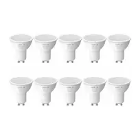 LEPRO 200081-WW-EU-10 GU10 LED lemputė, 4.5W (50W), 345 lm, 2700K, 100°, 10 vnt